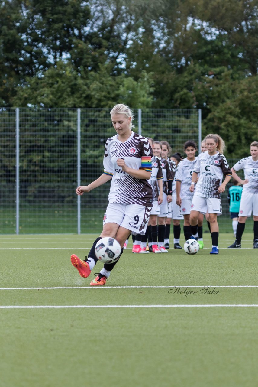 Bild 163 - B-Juniorinnen Wedel - St. Pauli : Ergebnis: 1:2